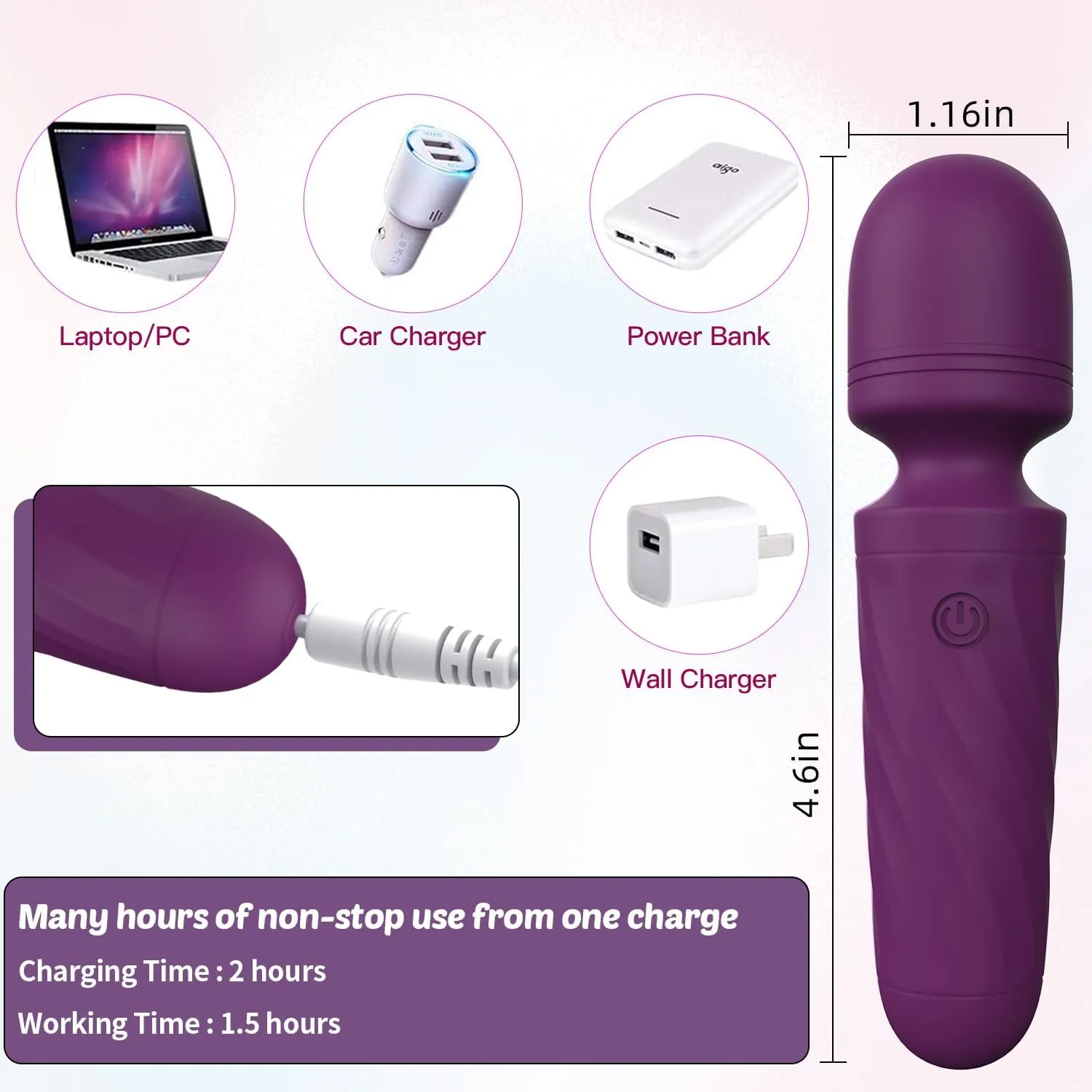 Luxe Petite Wand Massager - Image 4