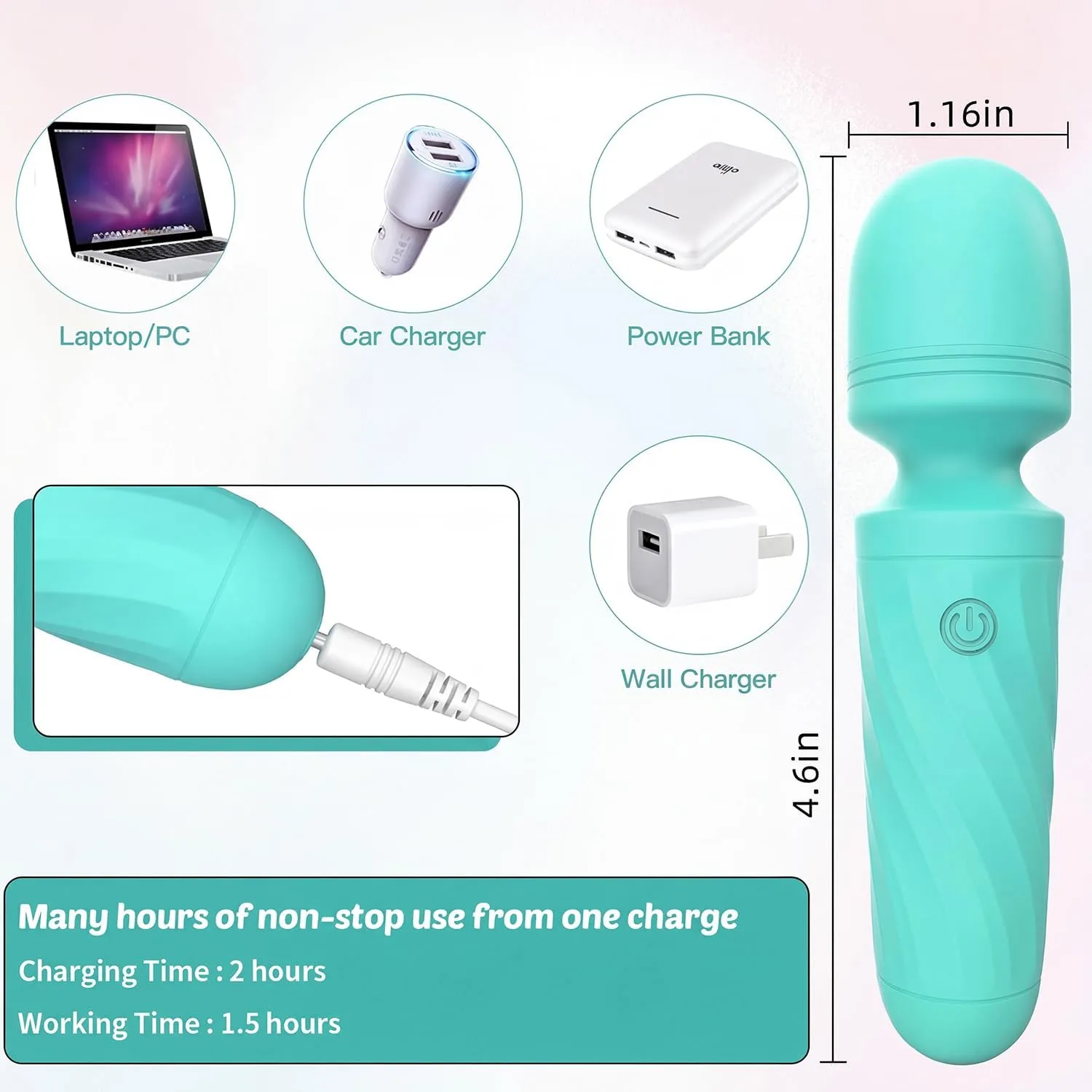 Luxe Petite Wand Massager - Image 8