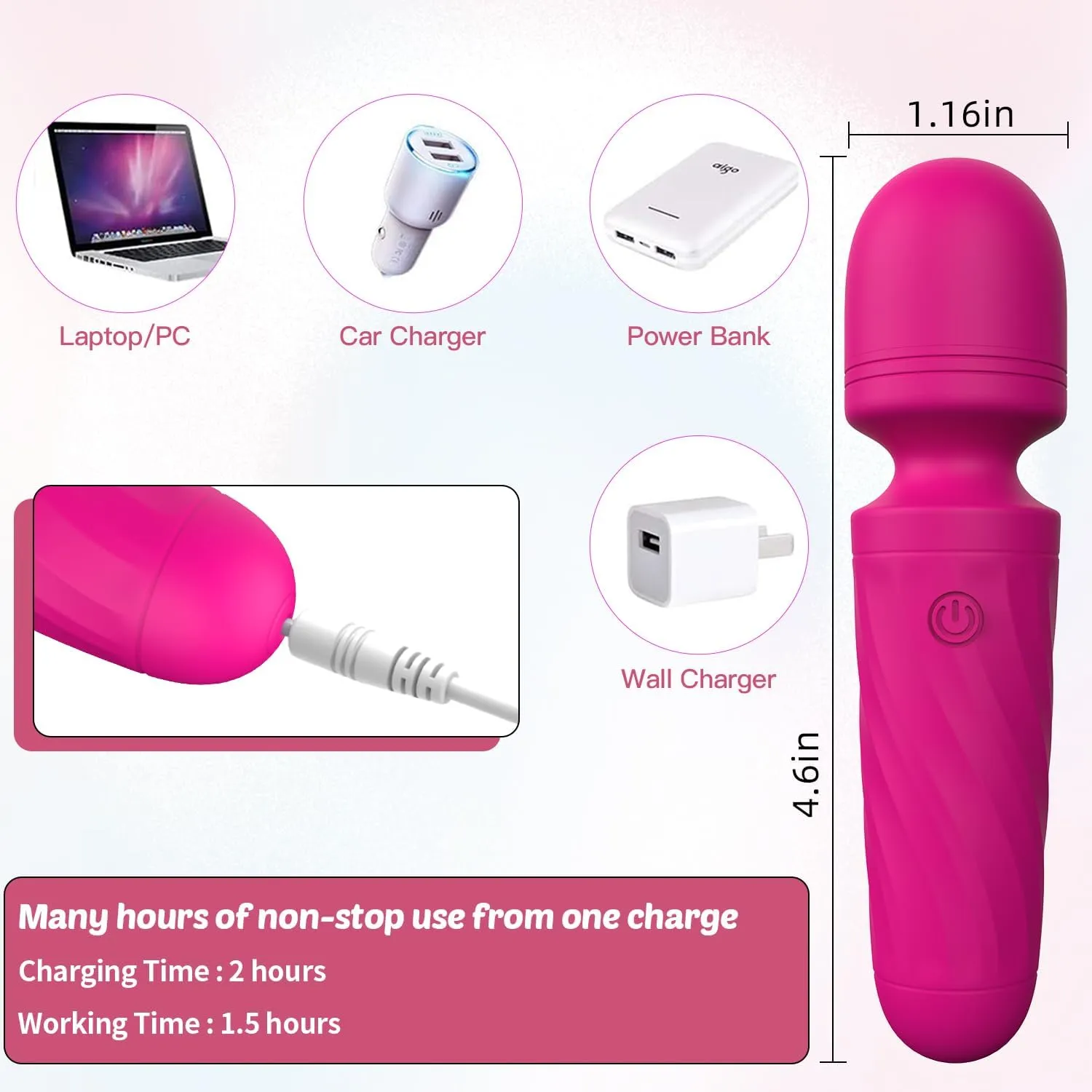 Luxe Petite Wand Massager - Image 30