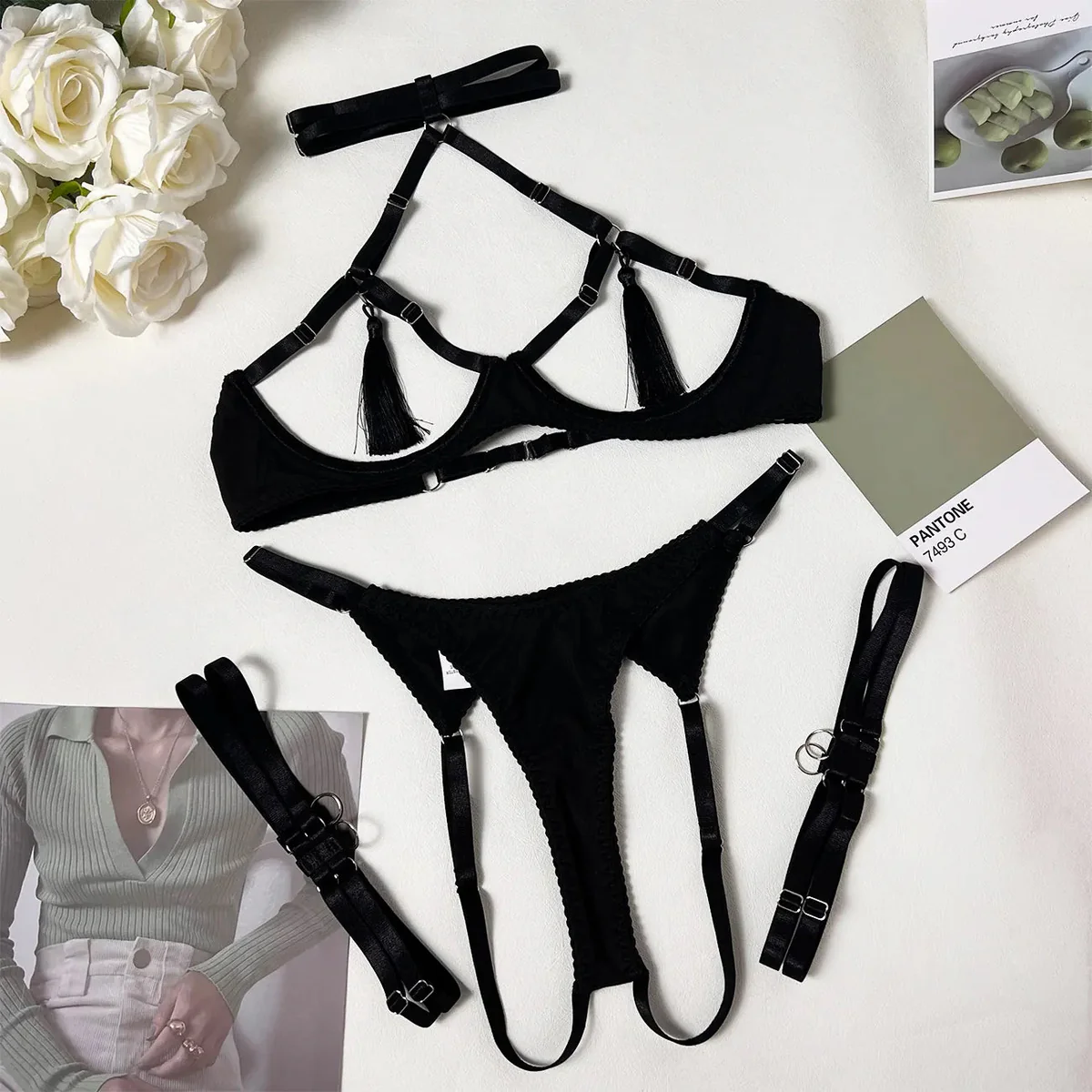 BeLadyNight Enchanted Lace Lingerie Set - Image 14